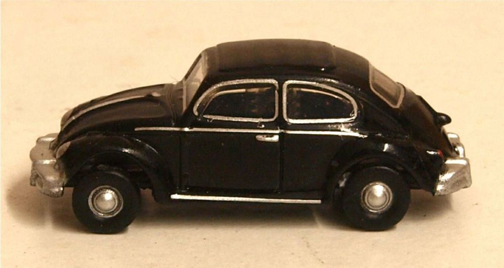  Oxford Diecast NVWB005  VW Beetle Black