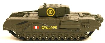 Oxford Diecast 76CHT005  Churchill Tank  51st Rtr, Uk 1942