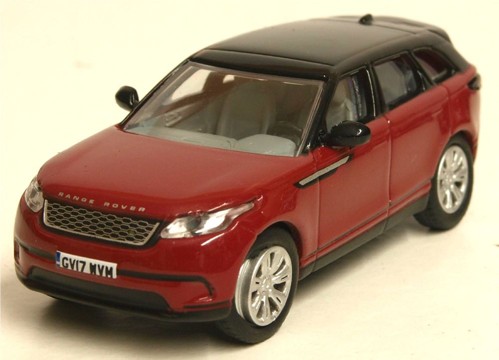  Oxford Diecast 76VEL001  Range Rover Velar  Firenze Red