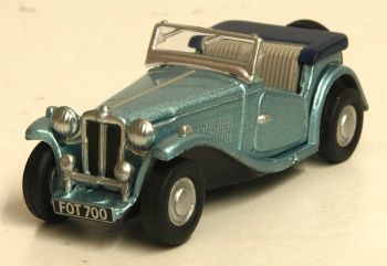 Oxford Diecast 76MGTC005  MGTC Powder Blue