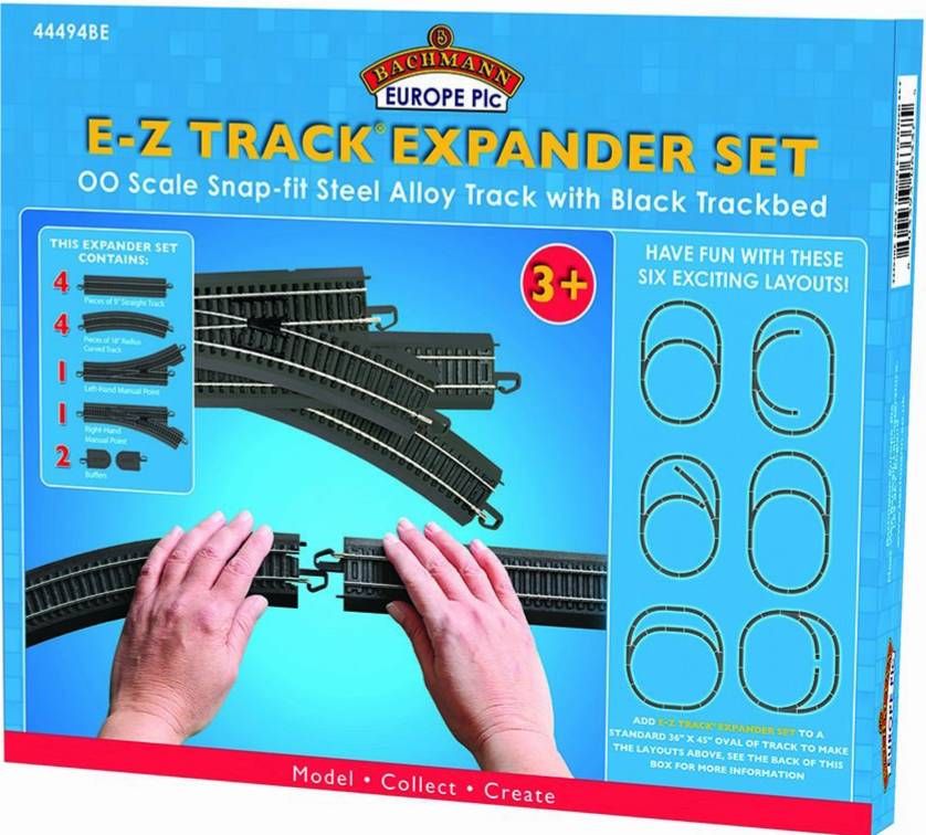  Bachmann 44494BE  E-Z Track Layout Expander Pack