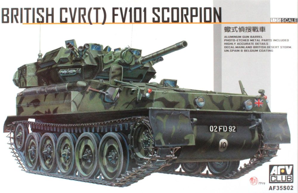 AFV Club AF35S02	CVR(T) FV101 Scorpion