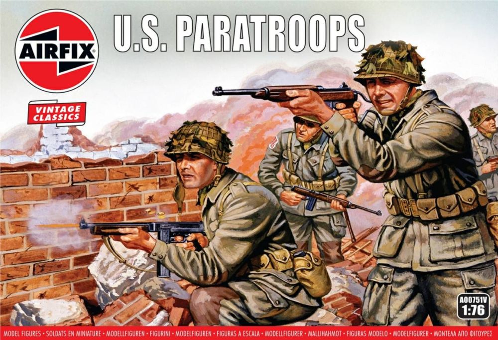  Airfix A00751V  WWII US Paratroops 1:76  