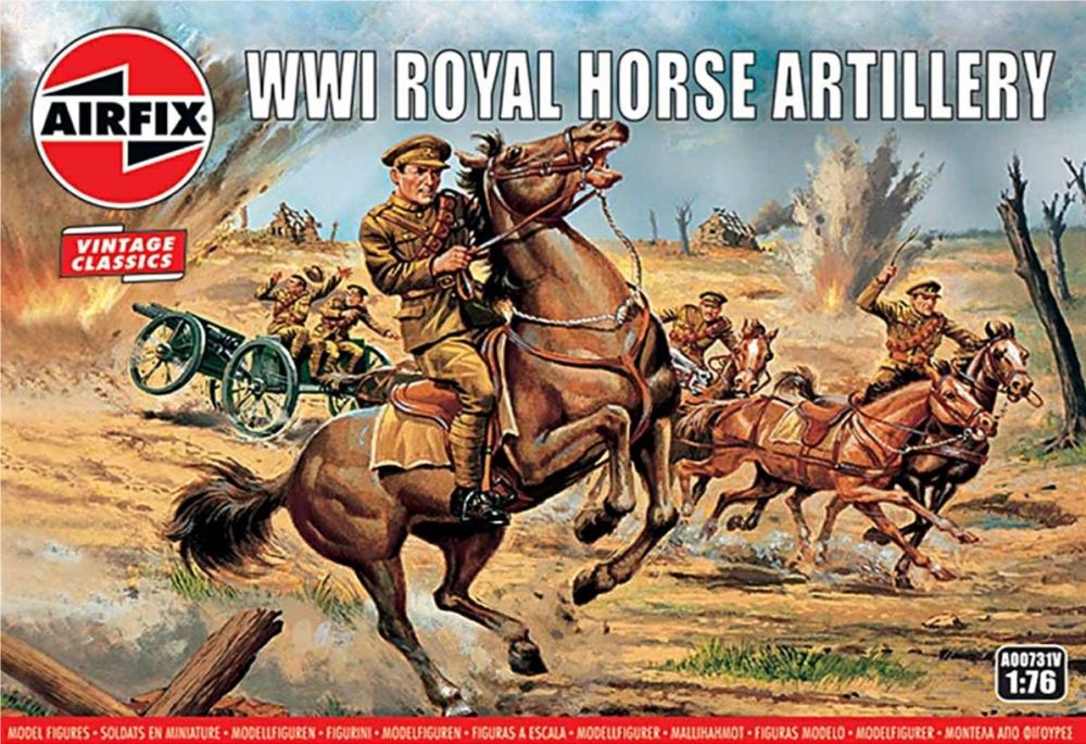  Airfix A00731V  WWI Royal Horse Artillery 1:76  