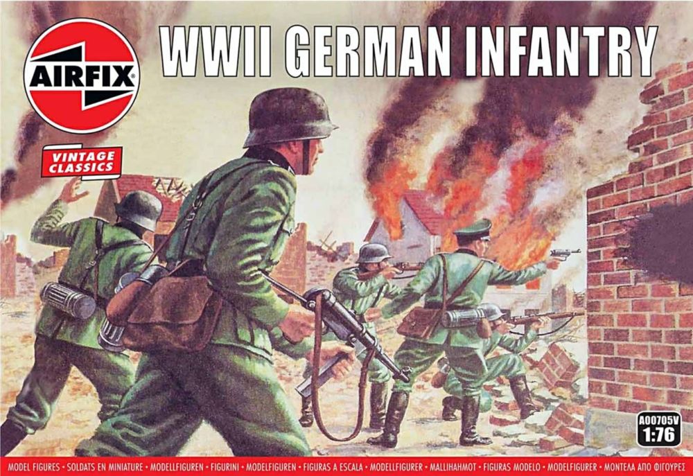  Airfix A00705V  WWII German Infantry 1:76  