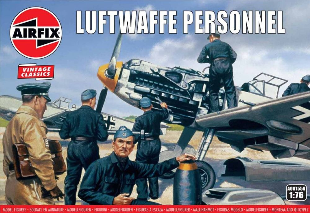  Airfix A00755V  Luftwaffe Personnel 1:76  