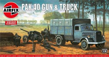 Airfix A02315V  Pak 40 Gun & Truck 1:76