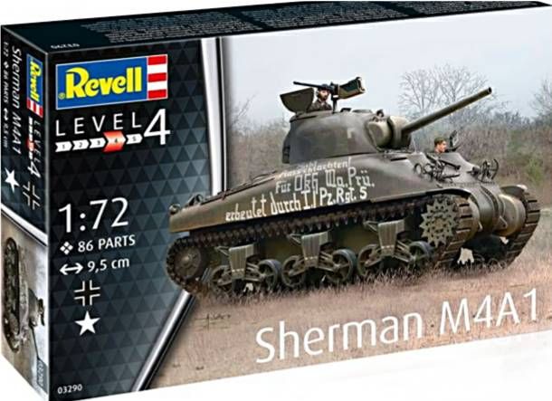 Revell 03290 Sherman M4A1 Tank 1:72