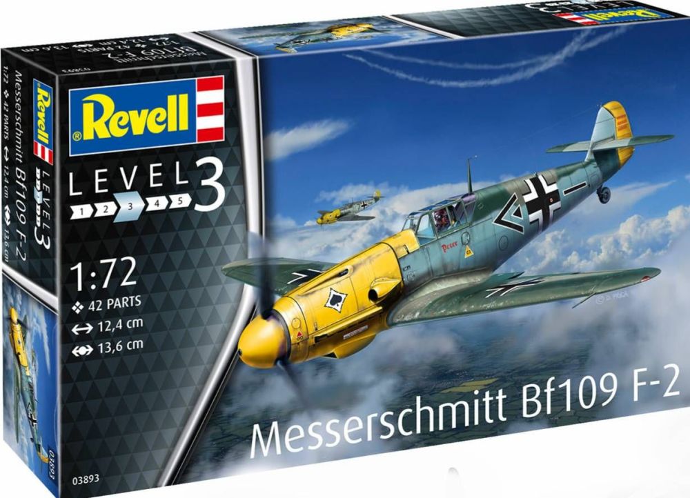 Revell 03893  Messerschmitt Bf109 F-2 1:72