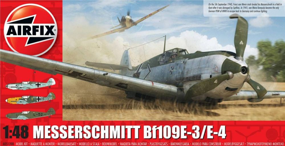 Airfix A05120B  Messerschmitt Bf109E-3/E-4