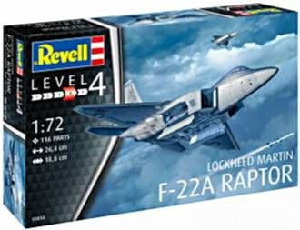 Revell 03858  Lockheed Martin F-22A Raptor 1:72