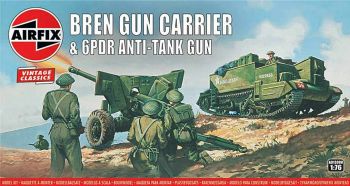 Airfix A01309V  Bren Gun Carrier & 6PDR Anti-Tank Gun 1:76