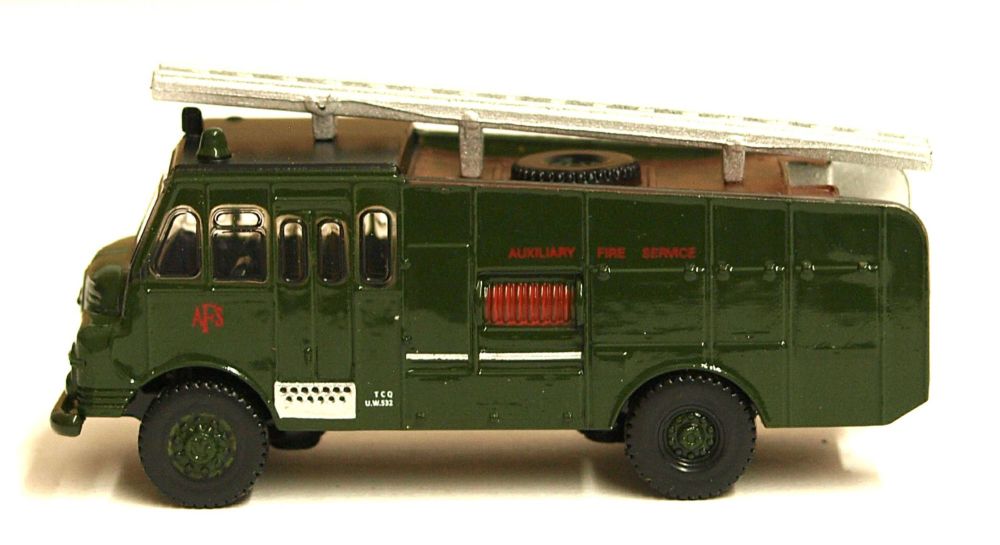  Oxford Diecast NGG001  Green Goddess Auxiliary Fire Service
