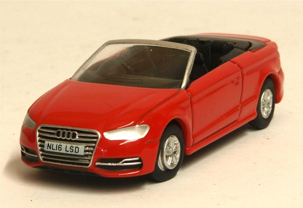   Oxford Diecast 76S3003  Misano Red Audi S3 Cabriolet