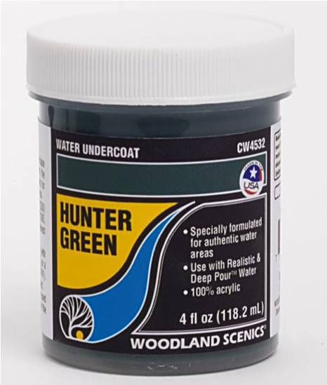Complete Water System CW4532  Hunter Green Water Undercoat