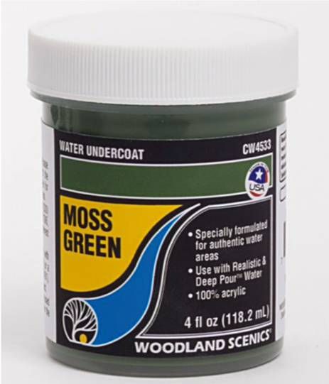 Complete Water System CW4533  Moss Green Water Undercoat