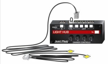 Just Plug™ Lighting System JP5700  Lights & Hub Set - Warm White