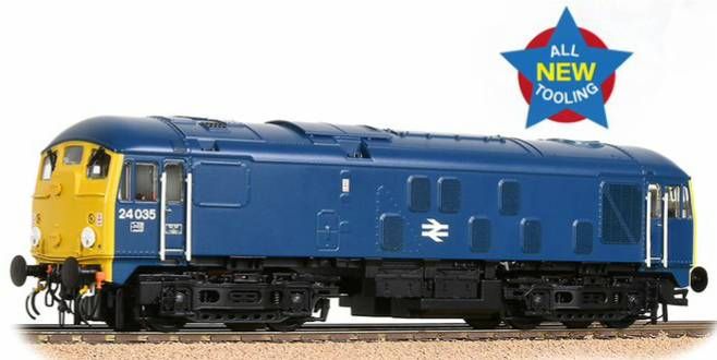 Bachmann 32-416  BR Blue Class 24/0 24035 Disc Headcode