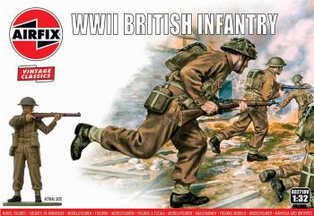 Airfix A02718V  WWII British Infantry (14 pcs)