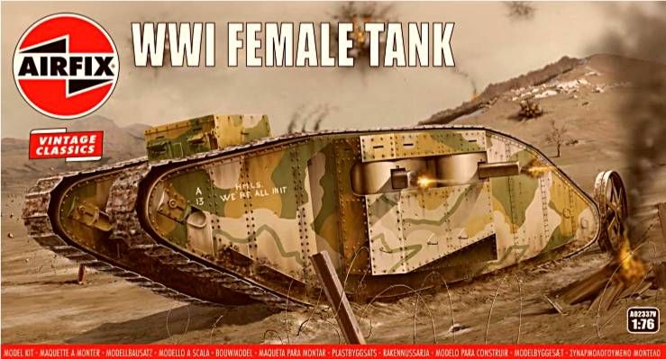           Airfix A02337V  WWI Female Tank 1:76  