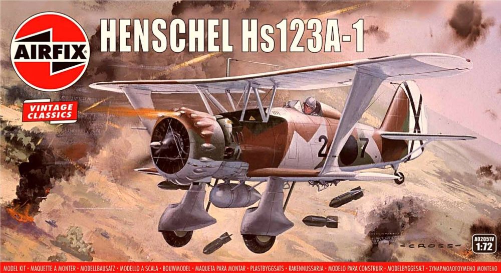           Airfix A02051V  Henschel Hs123A-1 1:76  