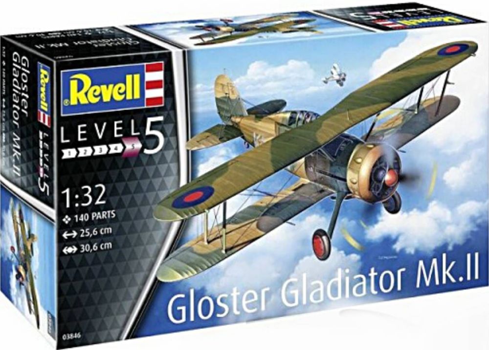 Revell 03846  Gloster Gladiator Mk.II 1:32