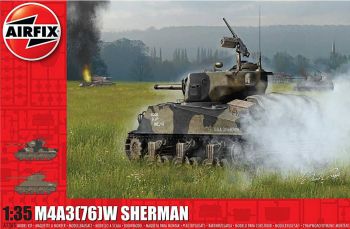 Airfix A1365  M4A3(76)W Sherman "Battle of the Bulge" 1:35