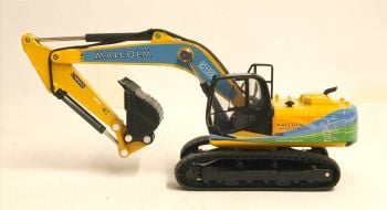 Oxford Diecast 76JS003  JCB JS220 Tracked Excavator 'W H Malcolm'