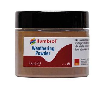 Humbrol AV0018  Weathering Powder 'Light Rust' - 45ml