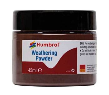 Humbrol AV0017  Weathering Powder 'Dark Earth' - 45ml