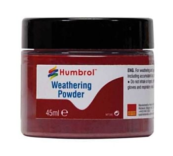 Humbrol AV0016  Weathering Powder 'Iron Oxide' - 45ml
