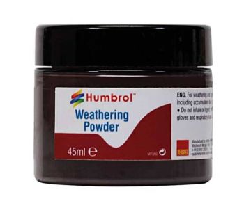 Humbrol AV0011  Weathering Powder 'Black' - 45ml