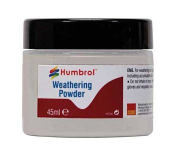 Humbrol AV0012  Weathering Powder 'White' - 45ml