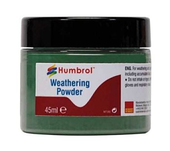 Humbrol AV0015  Weathering Powder 'Chrome Oxide Green' - 45ml