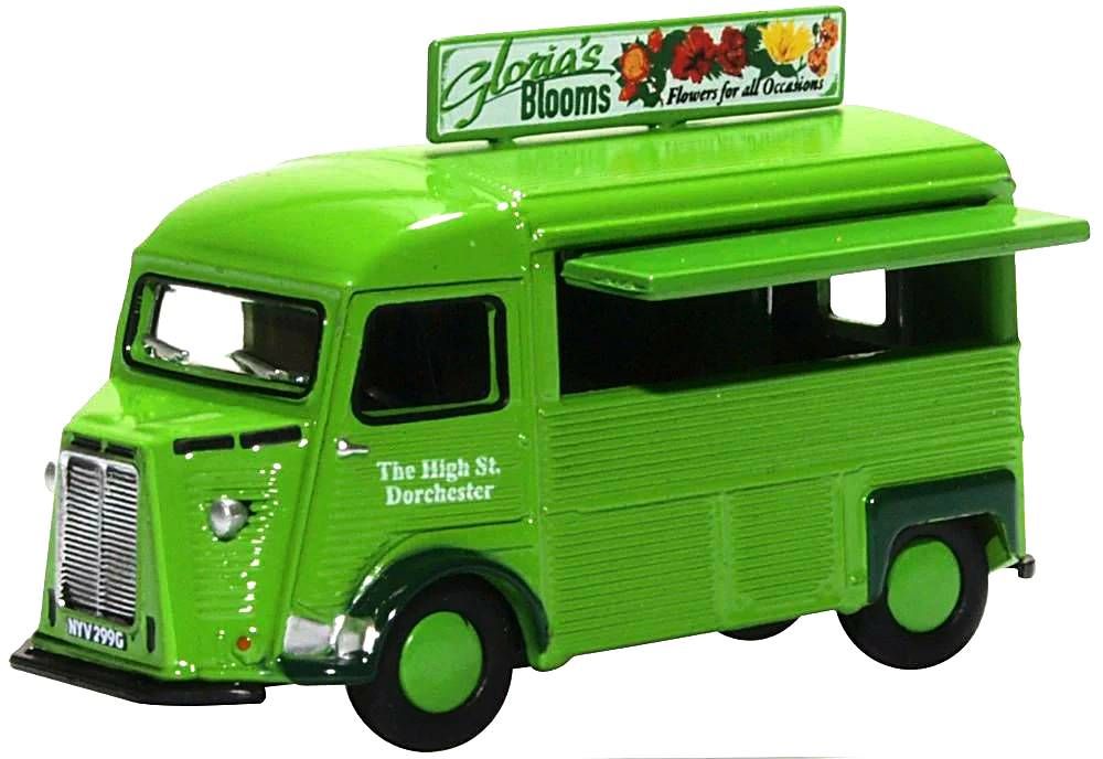 Oxford Diecast 76CIT004 Citroen H Catering Van Glorias Blooms
