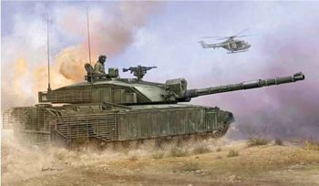Trumpeter 01522  Challenger 2 with anti-HEAT fence