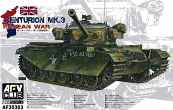 AFV Club AF35303  British Army Centurion Mk 3 (Korean War) 1:35