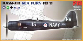 PM Model PM-211  Hawker Sea Fury FB-11