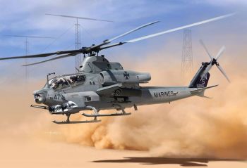 Academy 12127  USMC AH-1Z Shark Mouth Attack Helicopter