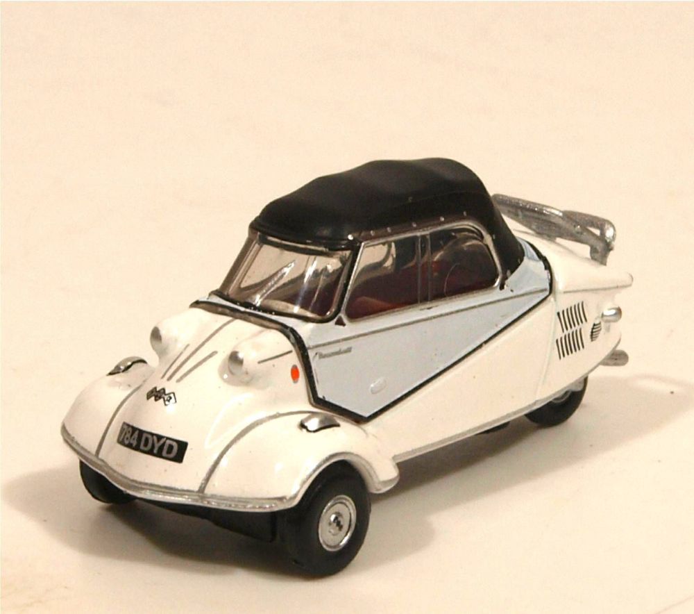          Oxford Diecast 76MBC005  Messerschmitt Bubble Car Polar White