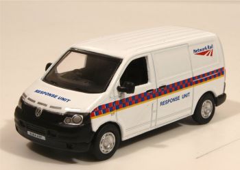Oxford Diecast 76T5V004  VW T5 Van Network Rail