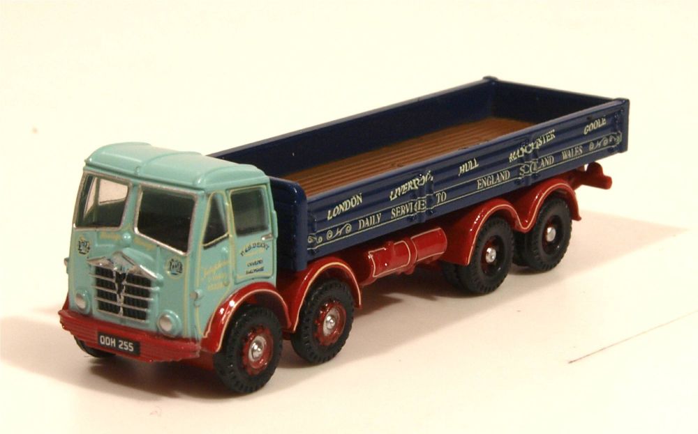        Oxford Diecast NFG014  Foden FG8 Wheel Dropside Dennys Transport