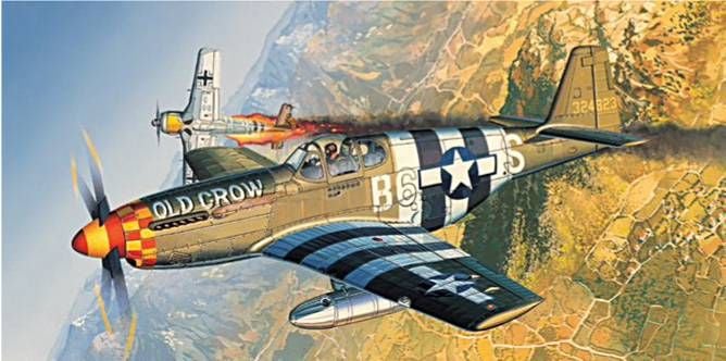 Academy 12464 P-51B Mustang 1:72