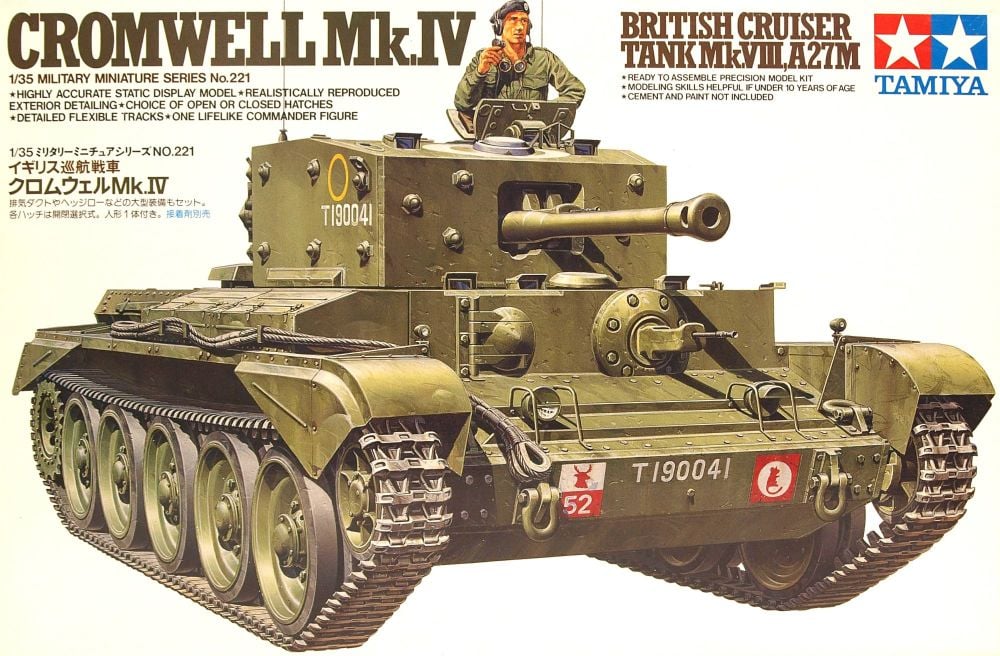 Tamiya 35221  British Cromwell Mk.IV Cruiser Tank  1:35