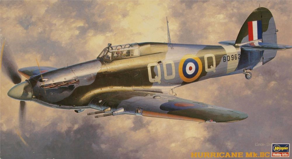 Hasegawa 09051  RAF Hawker Hurricane Mk IIC  (1:48)