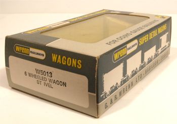 Wrenn W5013 (EMPTY BOX)  6 Wheel tank wagon 1:76