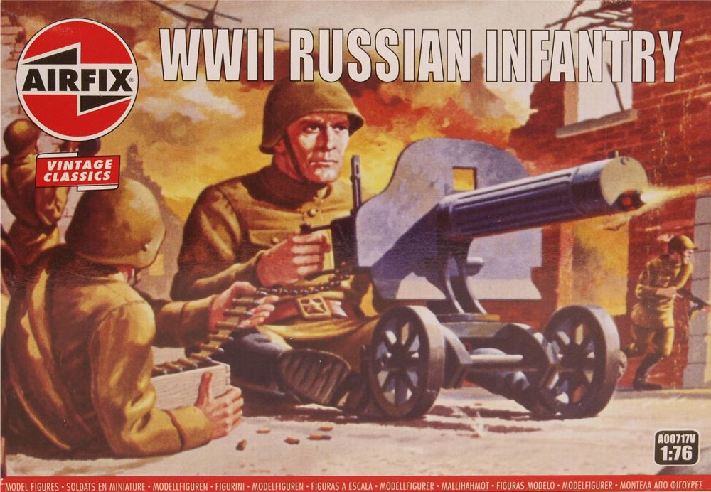 Airfix A00717V  WWII Russian Infantry 1:76