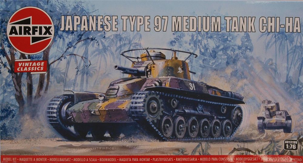 Airfix A01319V  Type 97 Chi Ha Japanese Tank 1:76