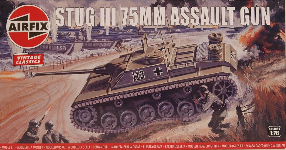 Airfix A01306V  Stug III 75mm Assault Gun 1:76