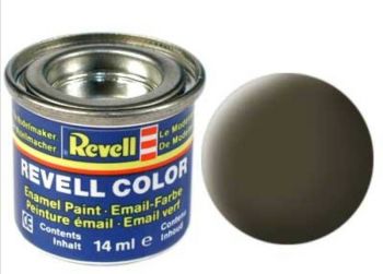 Revell 40 (Matt)  Black-Green 14ml Tinlet